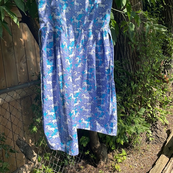 EUC size US 8 Run & Fly Unicorn 1960s Tea Party Dress - Picture 8 of 16